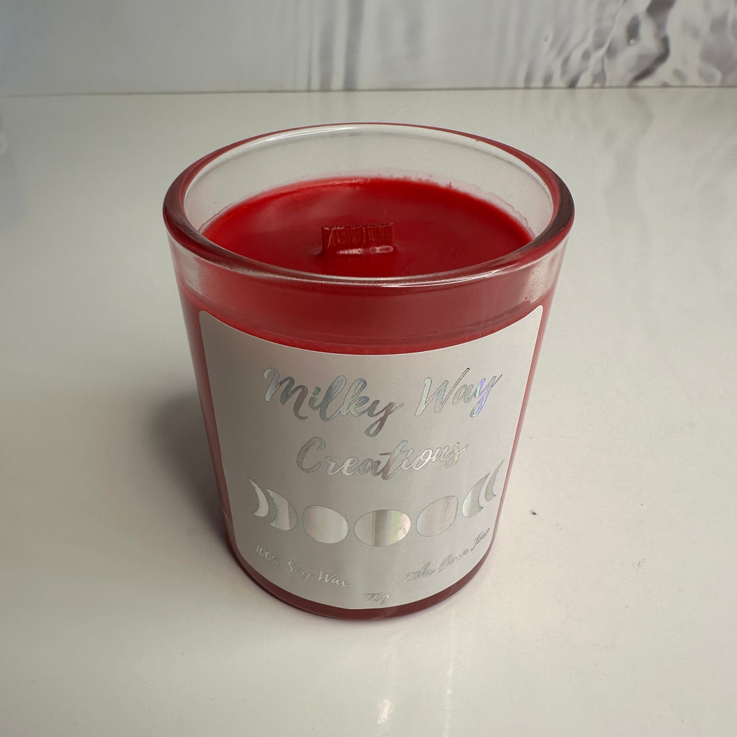 Red Skin Lollies Medium Candle