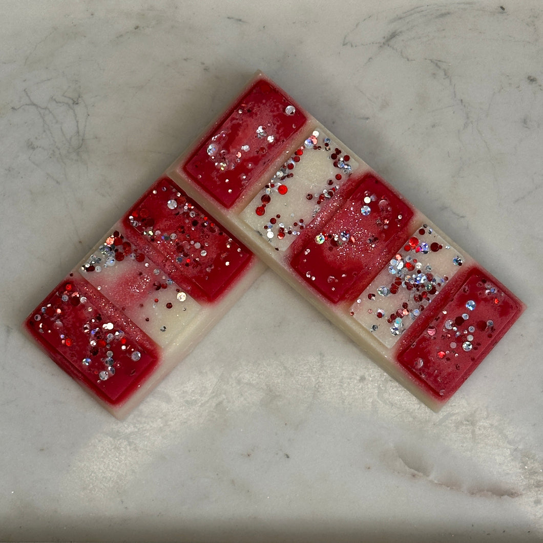 Peppermint Candycane Snap Bar Melts