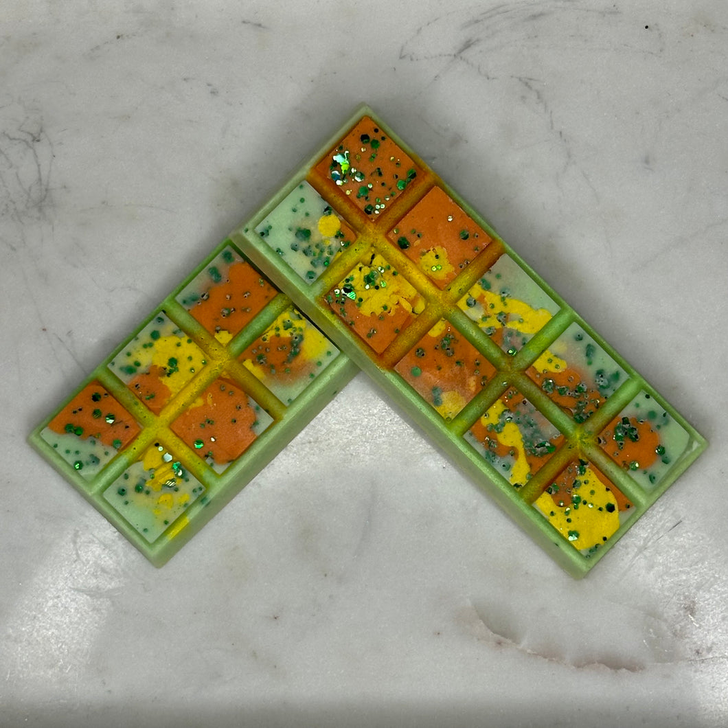 Mango, Lime, Basil & Mandarin Snap Bar Melts