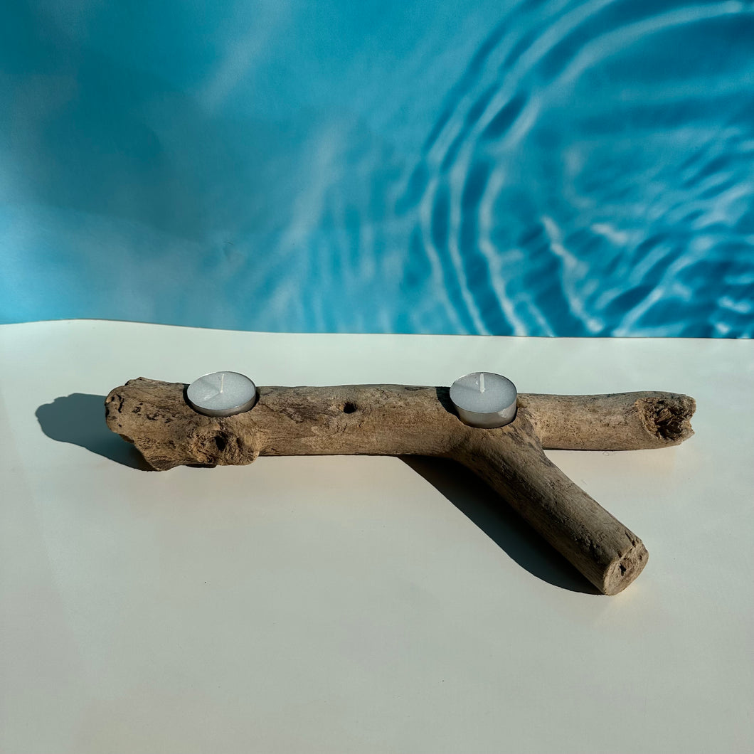 Driftwood Tea Light Holder #3