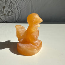 Load image into Gallery viewer, Orange Calcite Charmander Figurine - Milky Way Creations - Sydney - Crystal - Crystals - Candles - Soap - Howlite - Amethyst - Ethically Sources - Stones - gemstones - wholesale - amazonite
