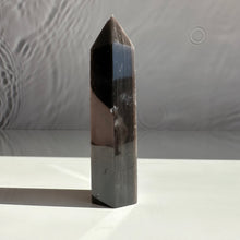 Load image into Gallery viewer, Silver Sheen Obsidian Tower - Milky Way Creations - Sydney - Crystal - Crystals - Candles - Soap - Howlite - Amethyst - Ethically Sources - Stones - gemstones - wholesale - amazonite
