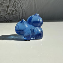 Load image into Gallery viewer, Blue Opalite Bulbasaur Figurine - Milky Way Creations - Sydney - Crystal - Crystals - Candles - Soap - Howlite - Amethyst - Ethically Sources - Stones - gemstones - wholesale - amazonite
