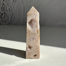 Load image into Gallery viewer, Pink Amethyst Tower - Milky Way Creations - Sydney - Crystal - Crystals - Candles - Soap - Howlite - Amethyst - Ethically Sources - Stones - gemstones - wholesale - amazonite
