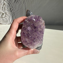 Load image into Gallery viewer, Amethyst Turtle - Milky Way Creations - Sydney - Crystal - Crystals - Candles - Soap - Howlite - Amethyst - Ethically Sources - Stones - gemstones - wholesale - amazonite
