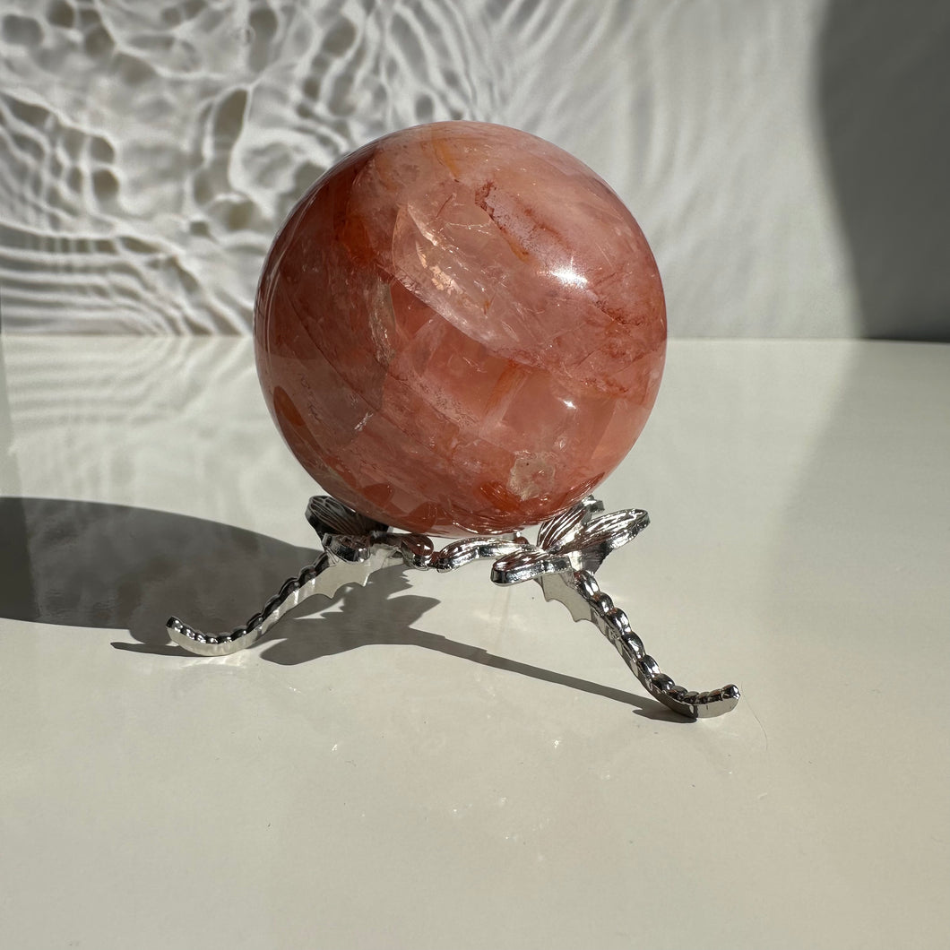 Fire Quartz Sphere