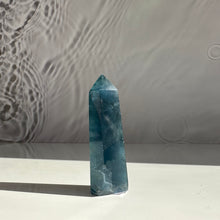 Load image into Gallery viewer, Blue Fluorite Tower - Milky Way Creations - Sydney - Crystal - Crystals - Candles - Soap - Howlite - Amethyst - Ethically Sources - Stones - gemstones - wholesale - amazonite
