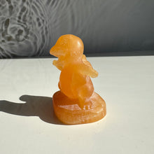 Load image into Gallery viewer, Orange Calcite Charmander Figurine - Milky Way Creations - Sydney - Crystal - Crystals - Candles - Soap - Howlite - Amethyst - Ethically Sources - Stones - gemstones - wholesale - amazonite
