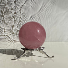 Load image into Gallery viewer, Rose Quartz Sphere - Milky Way Creations - Sydney - Crystal - Crystals - Candles - Soap - Howlite - Amethyst - Ethically Sources - Stones - gemstones - wholesale - amazonite
