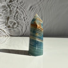 Load image into Gallery viewer, Blue Onyx Tower - Milky Way Creations - Sydney - Crystal - Crystals - Candles - Soap - Howlite - Amethyst - Ethically Sources - Stones - gemstones - wholesale - amazonite
