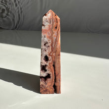 Load image into Gallery viewer, Pink Crazy Lace Agate Tower - Milky Way Creations - Sydney - Crystal - Crystals - Candles - Soap - Howlite - Amethyst - Ethically Sources - Stones - gemstones - wholesale - amazonite
