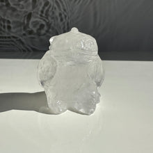 Load image into Gallery viewer, Large Clear Quartz Toothless figurine - Milky Way Creations - Sydney - Crystal - Crystals - Candles - Soap - Howlite - Amethyst - Ethically Sources - Stones - gemstones - wholesale - amazonite
