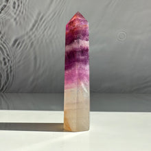 Load image into Gallery viewer, Purple Fluorite Tower - Milky Way Creations - Sydney - Crystal - Crystals - Candles - Soap - Howlite - Amethyst - Ethically Sources - Stones - gemstones - wholesale - amazonite
