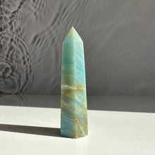 Load image into Gallery viewer, Caribbean Calcite Tower - Milky Way Creations - Sydney - Crystal - Crystals - Candles - Soap - Howlite - Amethyst - Ethically Sources - Stones - gemstones - wholesale - amazonite
