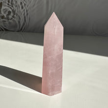 Load image into Gallery viewer, Rose Quartz Tower - Milky Way Creations - Sydney - Crystal - Crystals - Candles - Soap - Howlite - Amethyst - Ethically Sources - Stones - gemstones - wholesale - amazonite
