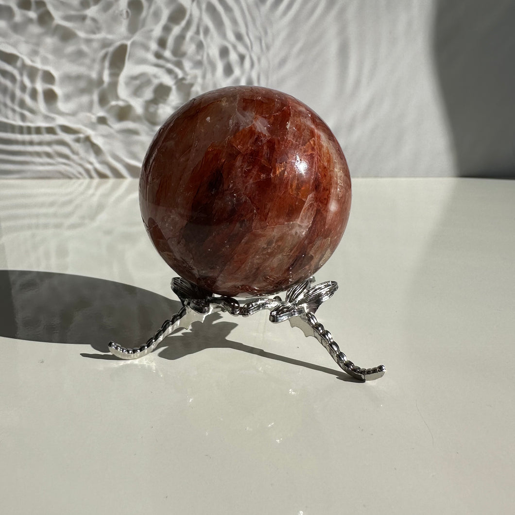 Fire Quartz Sphere