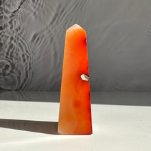 Load image into Gallery viewer, Carnelian Obelisk - Milky Way Creations - Sydney - Crystal - Crystals - Candles - Soap - Howlite - Amethyst - Ethically Sources - Stones - gemstones - wholesale - amazonite
