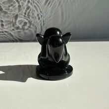 Load image into Gallery viewer, Black Obsidian Lickitung Figurine - Milky Way Creations - Sydney - Crystal - Crystals - Candles - Soap - Howlite - Amethyst - Ethically Sources - Stones - gemstones - wholesale - amazonite
