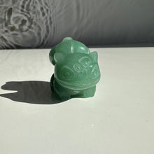 Load image into Gallery viewer, Green Aventurine Bulbasaur Figurine - Milky Way Creations - Sydney - Crystal - Crystals - Candles - Soap - Howlite - Amethyst - Ethically Sources - Stones - gemstones - wholesale - amazonite
