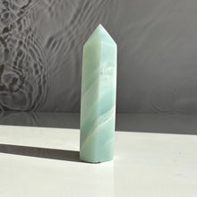 Load image into Gallery viewer, Caribbean Calcite Tower - Milky Way Creations - Sydney - Crystal - Crystals - Candles - Soap - Howlite - Amethyst - Ethically Sources - Stones - gemstones - wholesale - amazonite
