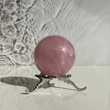 Load image into Gallery viewer, Rose Quartz Sphere - Milky Way Creations - Sydney - Crystal - Crystals - Candles - Soap - Howlite - Amethyst - Ethically Sources - Stones - gemstones - wholesale - amazonite
