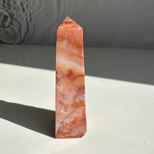 Load image into Gallery viewer, Pink Crazy Lace Agate Tower - Milky Way Creations - Sydney - Crystal - Crystals - Candles - Soap - Howlite - Amethyst - Ethically Sources - Stones - gemstones - wholesale - amazonite
