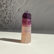 Load image into Gallery viewer, Purple Fluorite Tower - Milky Way Creations - Sydney - Crystal - Crystals - Candles - Soap - Howlite - Amethyst - Ethically Sources - Stones - gemstones - wholesale - amazonite
