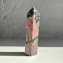 Load image into Gallery viewer, Rhodonite Tower - Milky Way Creations - Sydney - Crystal - Crystals - Candles - Soap - Howlite - Amethyst - Ethically Sources - Stones - gemstones - wholesale - amazonite
