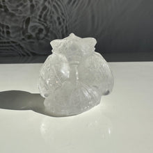 Load image into Gallery viewer, Large Clear Quartz Toothless figurine - Milky Way Creations - Sydney - Crystal - Crystals - Candles - Soap - Howlite - Amethyst - Ethically Sources - Stones - gemstones - wholesale - amazonite
