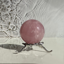 Load image into Gallery viewer, Rose Quartz Sphere - Milky Way Creations - Sydney - Crystal - Crystals - Candles - Soap - Howlite - Amethyst - Ethically Sources - Stones - gemstones - wholesale - amazonite
