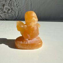 Load image into Gallery viewer, Orange Calcite Charmander Figurine - Milky Way Creations - Sydney - Crystal - Crystals - Candles - Soap - Howlite - Amethyst - Ethically Sources - Stones - gemstones - wholesale - amazonite
