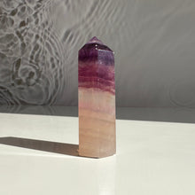 Load image into Gallery viewer, Purple Fluorite Tower - Milky Way Creations - Sydney - Crystal - Crystals - Candles - Soap - Howlite - Amethyst - Ethically Sources - Stones - gemstones - wholesale - amazonite
