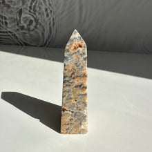 Load image into Gallery viewer, Zebra Jasper Obelisk with Iron Staining - Milky Way Creations - Sydney - Crystal - Crystals - Candles - Soap - Howlite - Amethyst - Ethically Sources - Stones - gemstones - wholesale - amazonite
