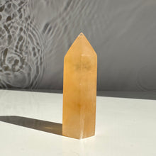 Load image into Gallery viewer, Honey Calcite Tower - Milky Way Creations - Sydney - Crystal - Crystals - Candles - Soap - Howlite - Amethyst - Ethically Sources - Stones - gemstones - wholesale - amazonite
