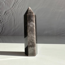 Load image into Gallery viewer, Silver Sheen Obsidian Tower - Milky Way Creations - Sydney - Crystal - Crystals - Candles - Soap - Howlite - Amethyst - Ethically Sources - Stones - gemstones - wholesale - amazonite
