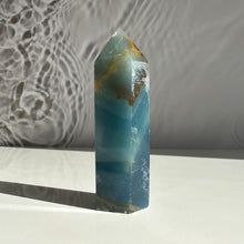 Load image into Gallery viewer, Blue Onyx Tower - Milky Way Creations - Sydney - Crystal - Crystals - Candles - Soap - Howlite - Amethyst - Ethically Sources - Stones - gemstones - wholesale - amazonite
