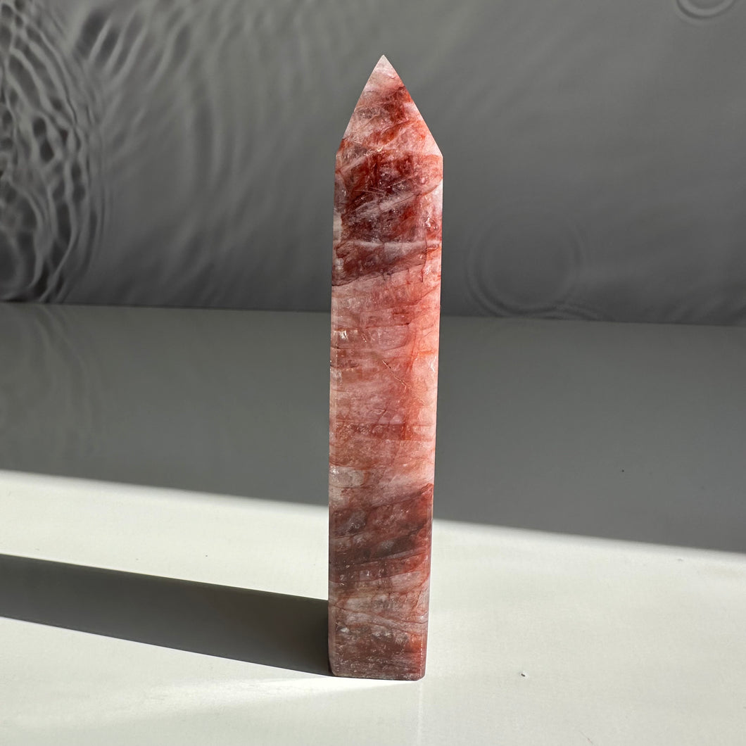 Fire Quartz Obelisk