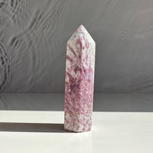 Load image into Gallery viewer, Pink Tourmaline Tower - Milky Way Creations - Sydney - Crystal - Crystals - Candles - Soap - Howlite - Amethyst - Ethically Sources - Stones - gemstones - wholesale - amazonite
