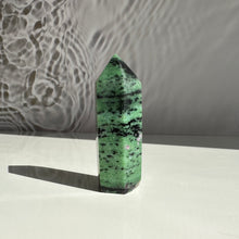 Load image into Gallery viewer, Ruby Zoisite Tower - Milky Way Creations - Sydney - Crystal - Crystals - Candles - Soap - Howlite - Amethyst - Ethically Sources - Stones - gemstones - wholesale - amazonite
