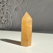 Load image into Gallery viewer, Honey Calcite Tower - Milky Way Creations - Sydney - Crystal - Crystals - Candles - Soap - Howlite - Amethyst - Ethically Sources - Stones - gemstones - wholesale - amazonite
