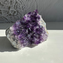 Load image into Gallery viewer, Amethyst Cluster - Milky Way Creations - Sydney - Crystal - Crystals - Candles - Soap - Howlite - Amethyst - Ethically Sources - Stones - gemstones - wholesale - amazonite
