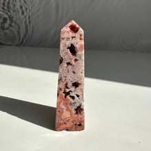 Load image into Gallery viewer, Pink Crazy Lace Agate Tower - Milky Way Creations - Sydney - Crystal - Crystals - Candles - Soap - Howlite - Amethyst - Ethically Sources - Stones - gemstones - wholesale - amazonite
