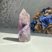 Load image into Gallery viewer, Amethyst with Smoky Quartz Tower
