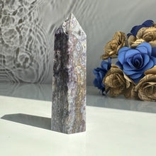 Load image into Gallery viewer, Purple Sphalerite Tower
