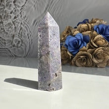 Load image into Gallery viewer, Purple Sphalerite Tower
