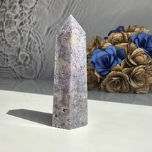 Load image into Gallery viewer, Purple Sphalerite Tower
