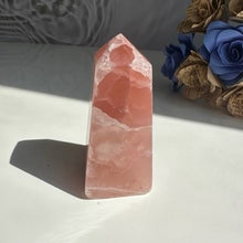 Load image into Gallery viewer, Strawberry Calcite Obelisk
