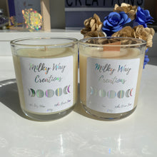 Load image into Gallery viewer, Large Soy Candle - Milky Way Creations - Sydney - Crystal - Crystals - Candles - Soap - Howlite - Amethyst - Ethically Sources - Stones - gemstones - wholesale - amazonite
