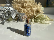 Load image into Gallery viewer, Lapis Lazuli Crystal Chip Jar - Milky Way Creations - Sydney - Crystal - Crystals - Candles - Soap - Howlite - Amethyst - Ethically Sources - Stones - gemstones - wholesale - amazonite
