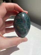 Load image into Gallery viewer, Ocean Jasper Palm Stone - Milky Way Creations - Sydney - Crystal - Crystals - Candles - Soap - Howlite - Amethyst - Ethically Sources - Stones - gemstones - wholesale - amazonite
